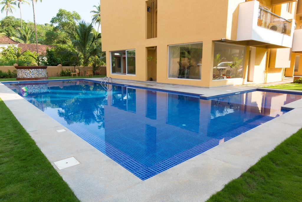Veera Strand Park Serviced Apartments Calangute Esterno foto
