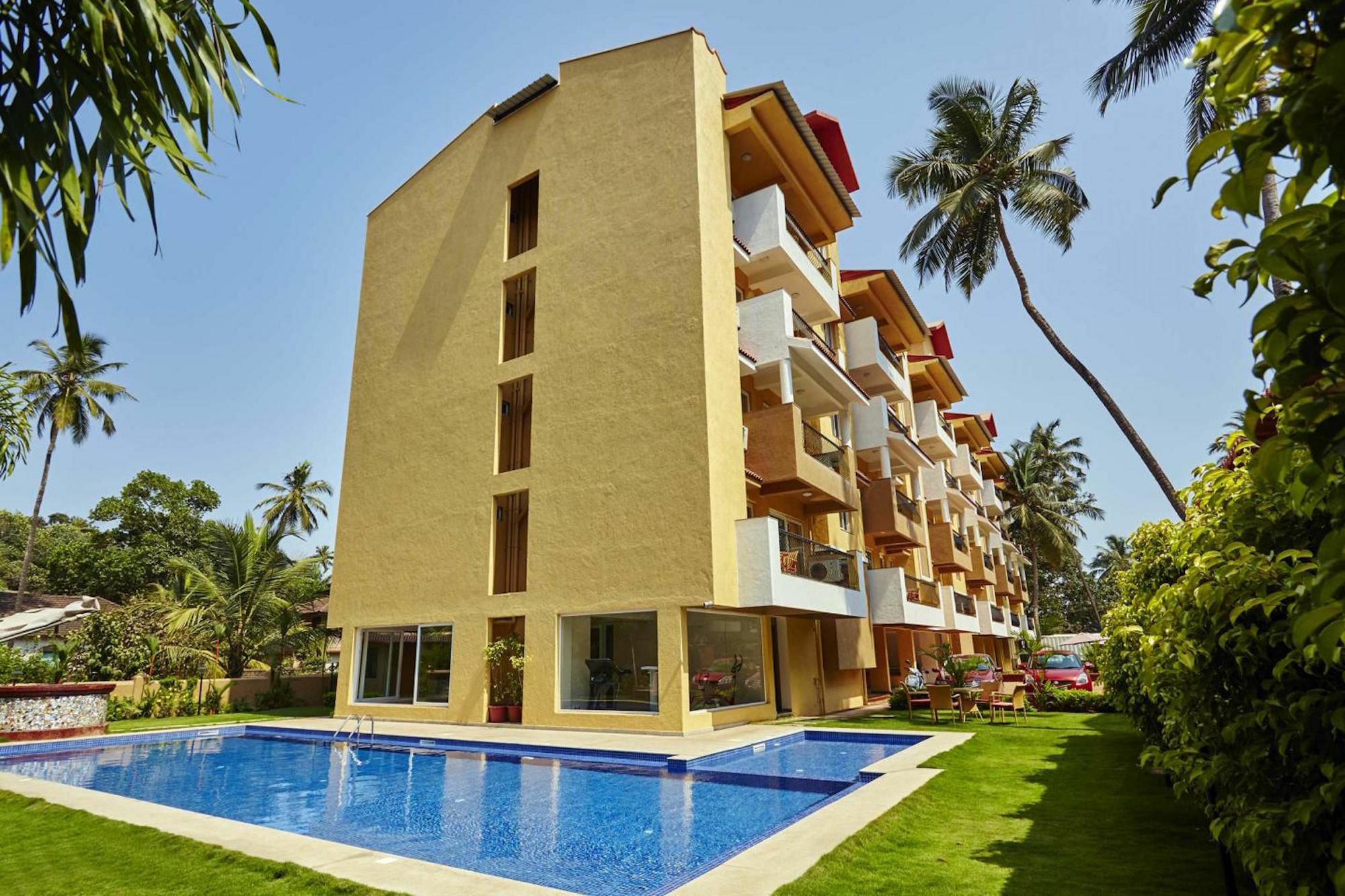 Veera Strand Park Serviced Apartments Calangute Esterno foto