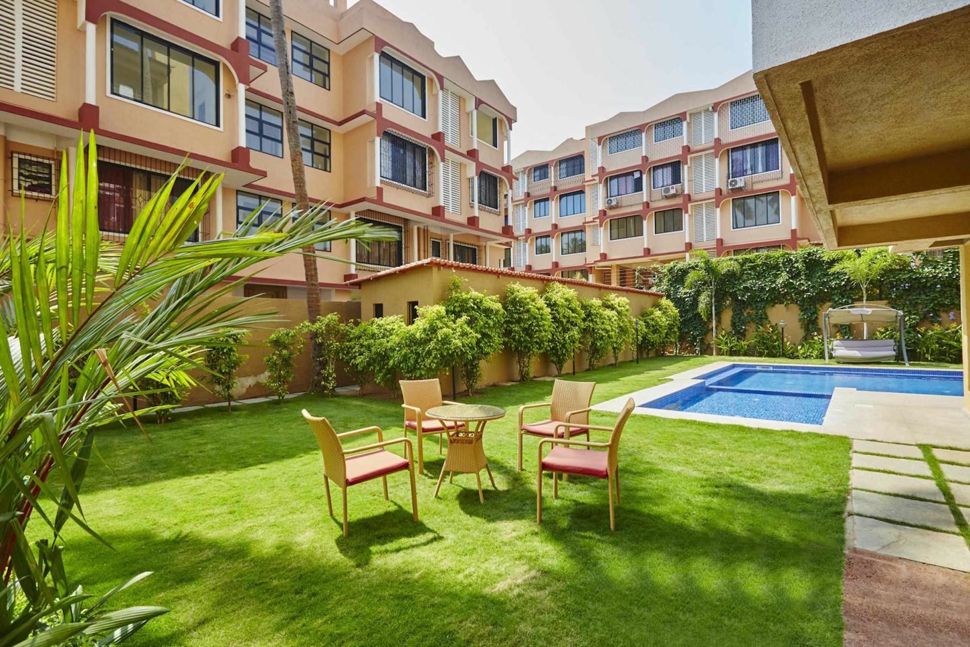 Veera Strand Park Serviced Apartments Calangute Esterno foto