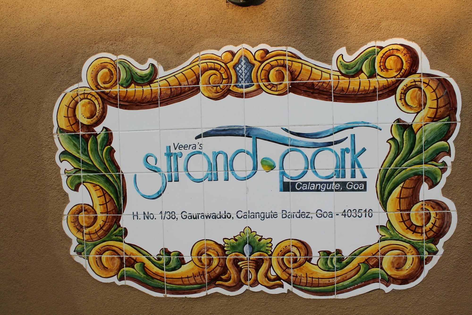 Veera Strand Park Serviced Apartments Calangute Esterno foto